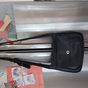 Vintage Coach bag 1980's Black L5D-9980